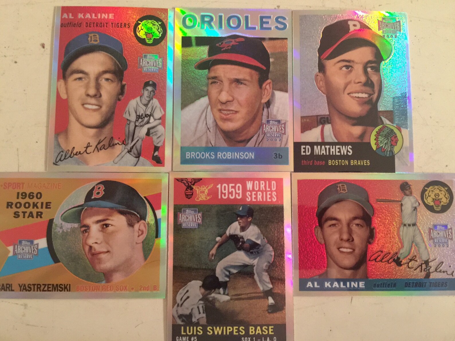 Topps Archive Baseball Card reimprime Mint 6 Etsy