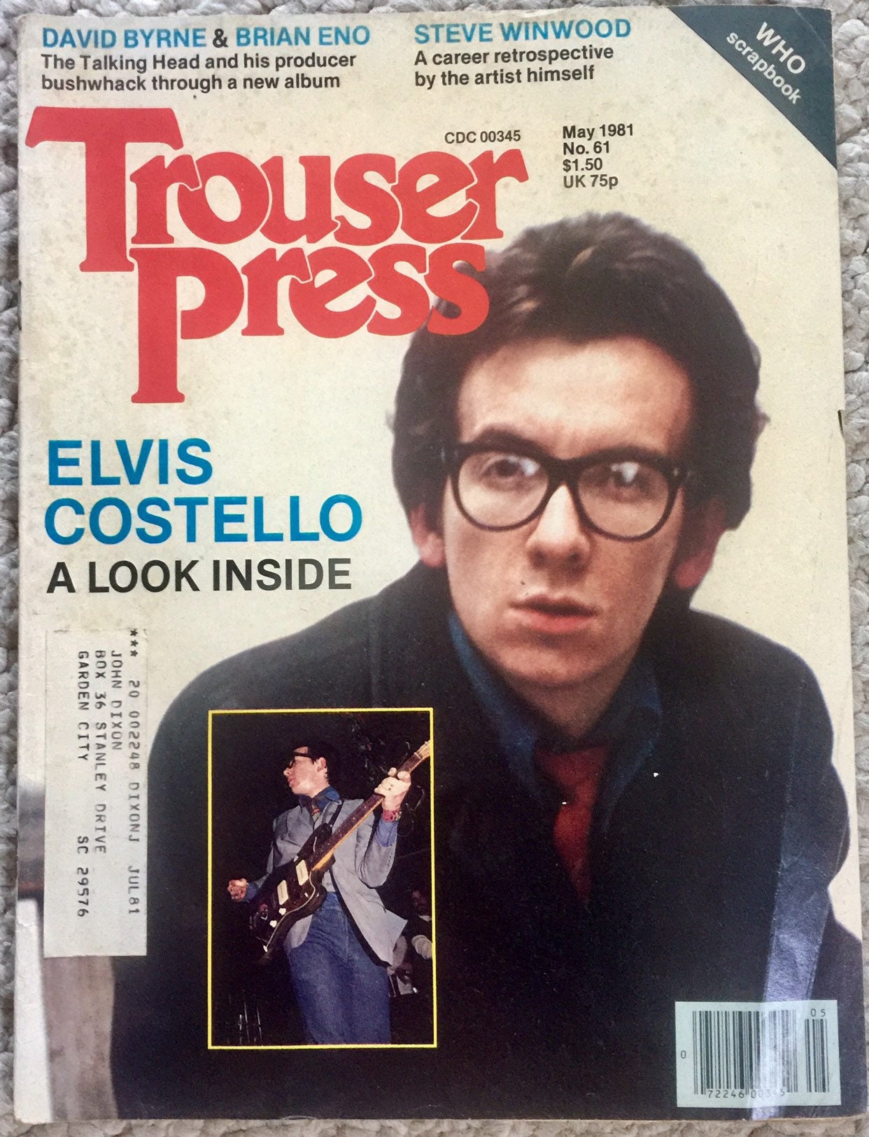 Vintage Trouser Press Music Magazine May. 19801 GC Etsy
