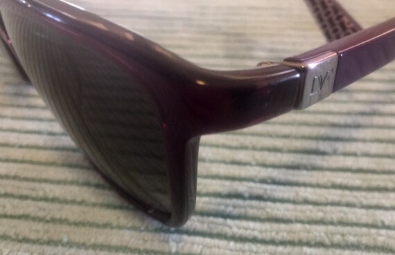 New Authentic Diane Von Furstenberg Plum Sunglasses DVF6005  display picture 3