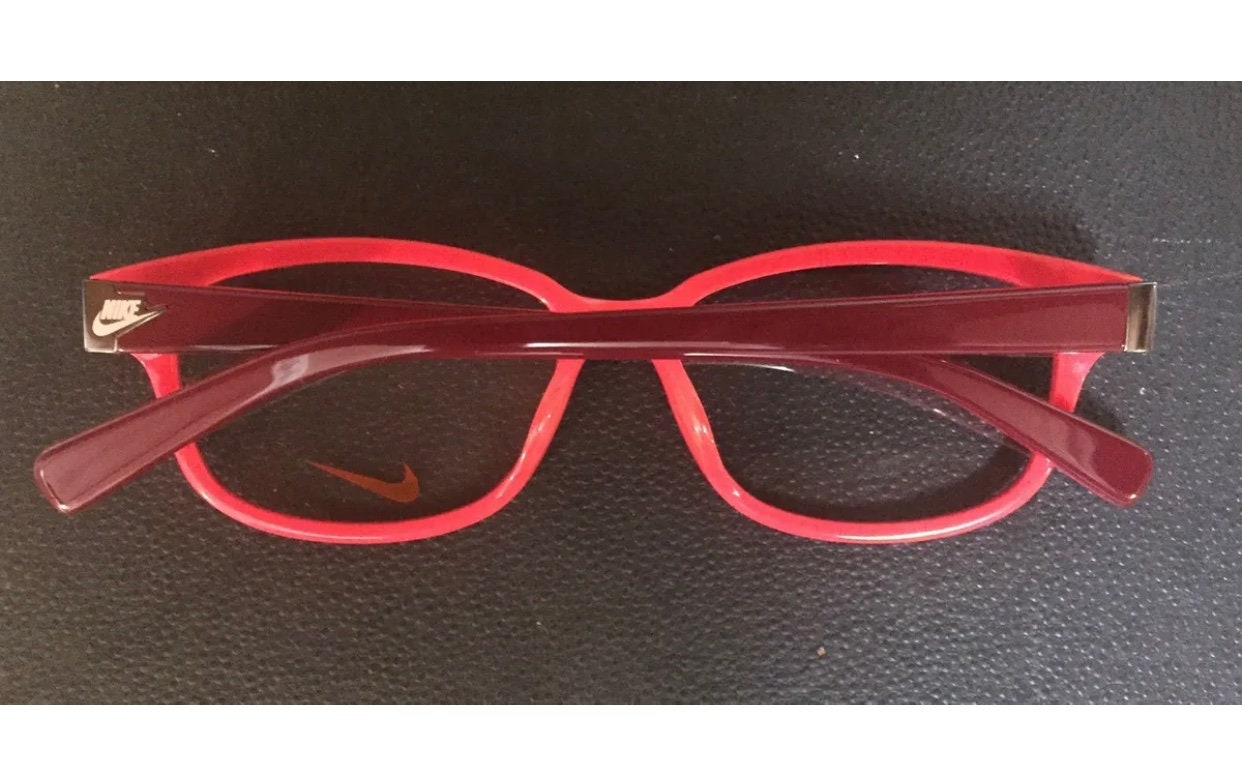 NIKE 5516 600 RED AUTHENTIC EYEGLASSES SUNGLASSES FRAMES 47-15 New Nike Eyeglass Frames Nike 5516. 600. 135 - Etsy main image 3