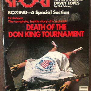 Vintage Sport Magazine Aug,1977-The Death Of Don King Tournament-Carlton Fisk+++ Great Advertising-Pics-Stories
