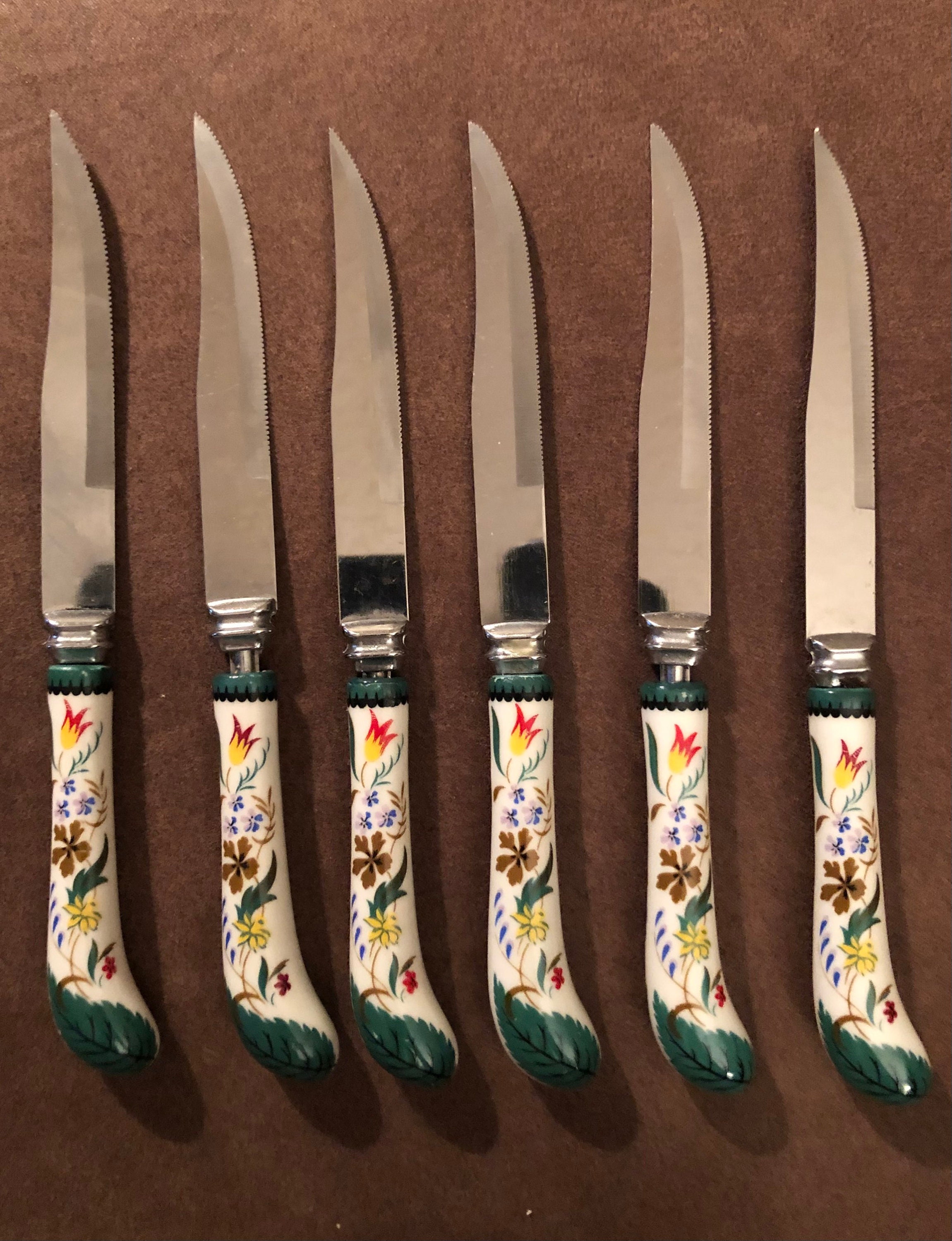 MICHELANGELO Kitchen Knife Set 10 Piece 5 knives 5 sheaths BRAND NEW