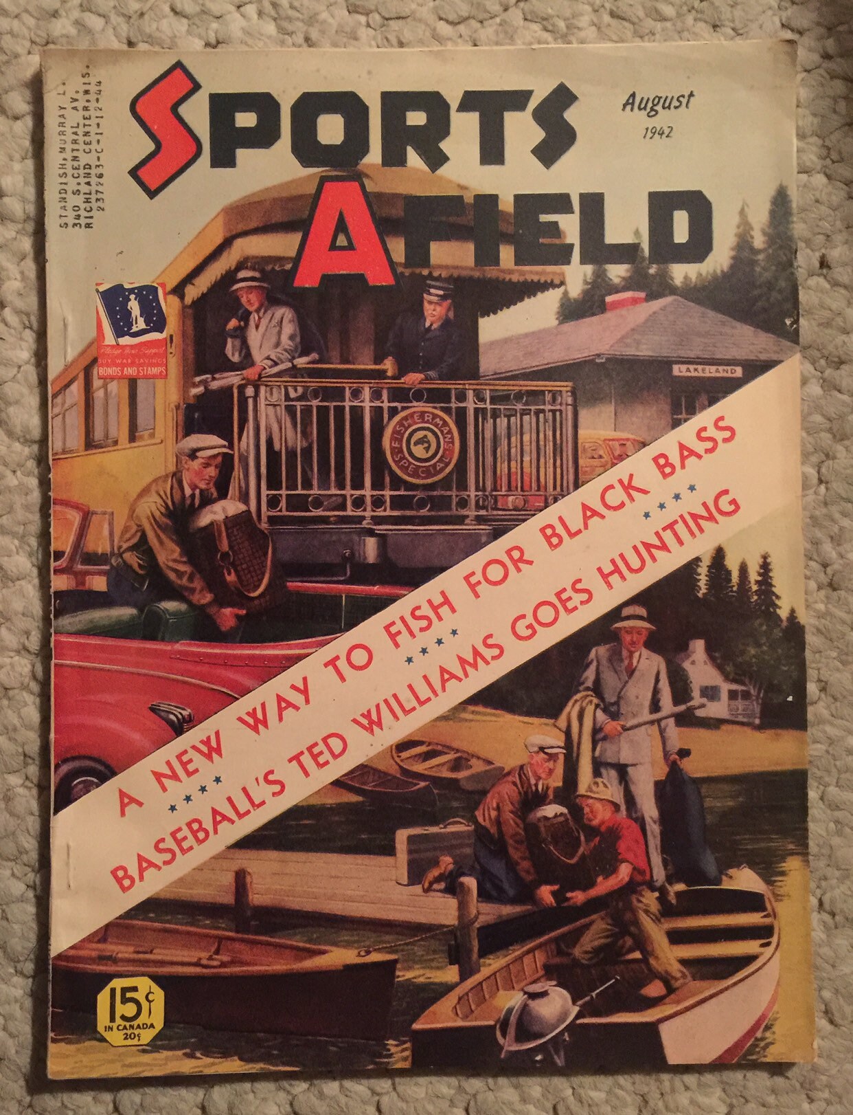 Vintage/Antique Sports Afield August 1942 Magazine In GC Etsy