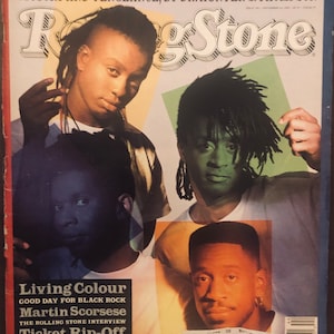 Rolling Stone Magazine November 1,1990-Living Colour Cover-Ads-Photos-Stories GC