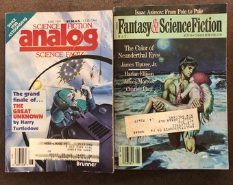 2 Science Fiction Books 1988-91 GC