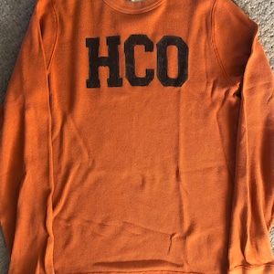 Vintage Men's/women's Hollister Thermal Top Size L - GC -ca
