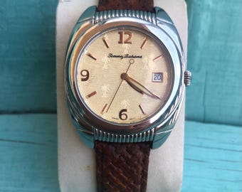 Nice Mens Vintage Tommy Bahama TB1182 Watch-hard to Find-new