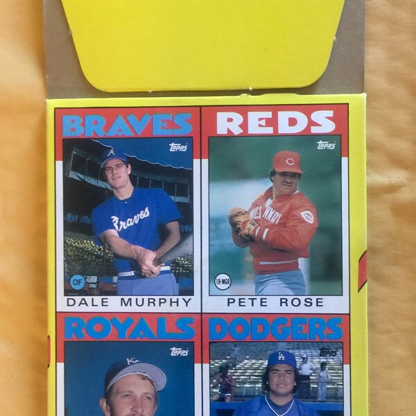 Baseball Card Boxes Empty Box Etsy