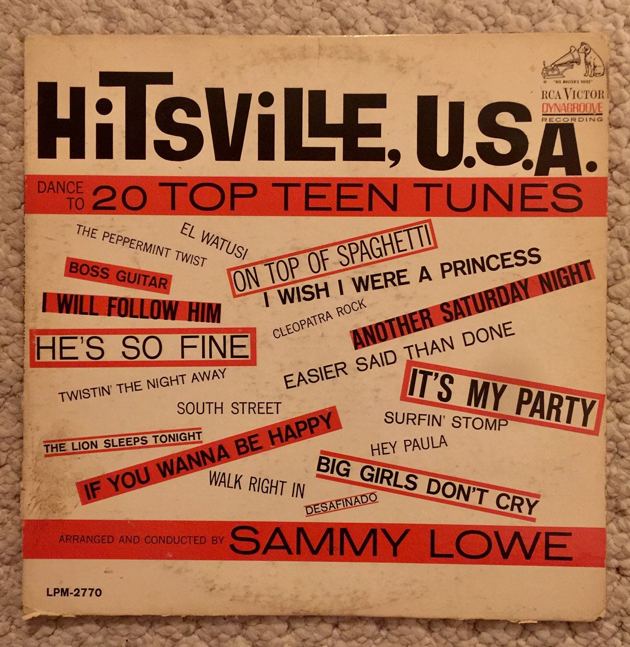 Hard to Find Hitsville USA 20 Top Teen Tunes by Sammy Lowe