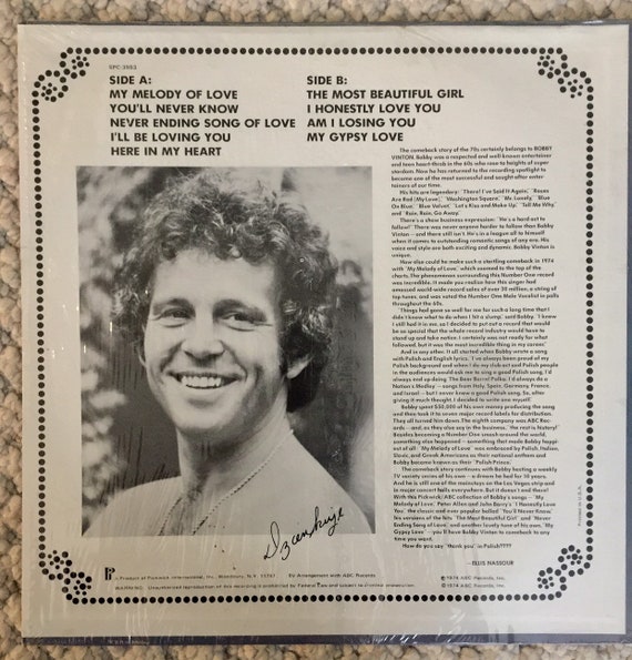 Bobby Vinton - Tell Me Why Lyrics and Tracklist