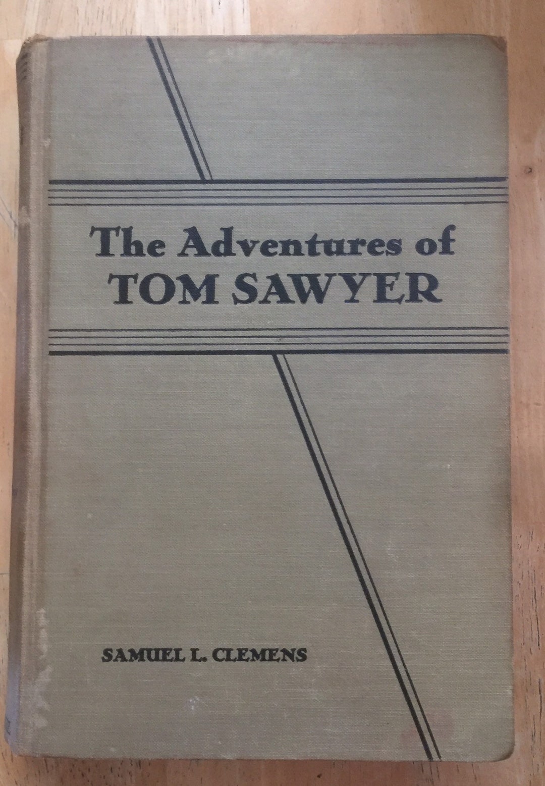 Buy Antique the Adventures of Tom Sawyer by Samuel Clemens Circa 1930’s ...