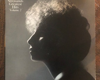 Barbra Streisands's Greatest Hits Volume 2 Vinyl Record LP Album 1978 GC