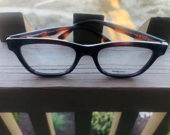 NEW MARCHON NYC M-5802 035 Crystal Grey Eyeglasses 53mm with Case MARCHON NYC M-5802 035 Gray Eyeglasses Square Full Rim 53-18  main image 4