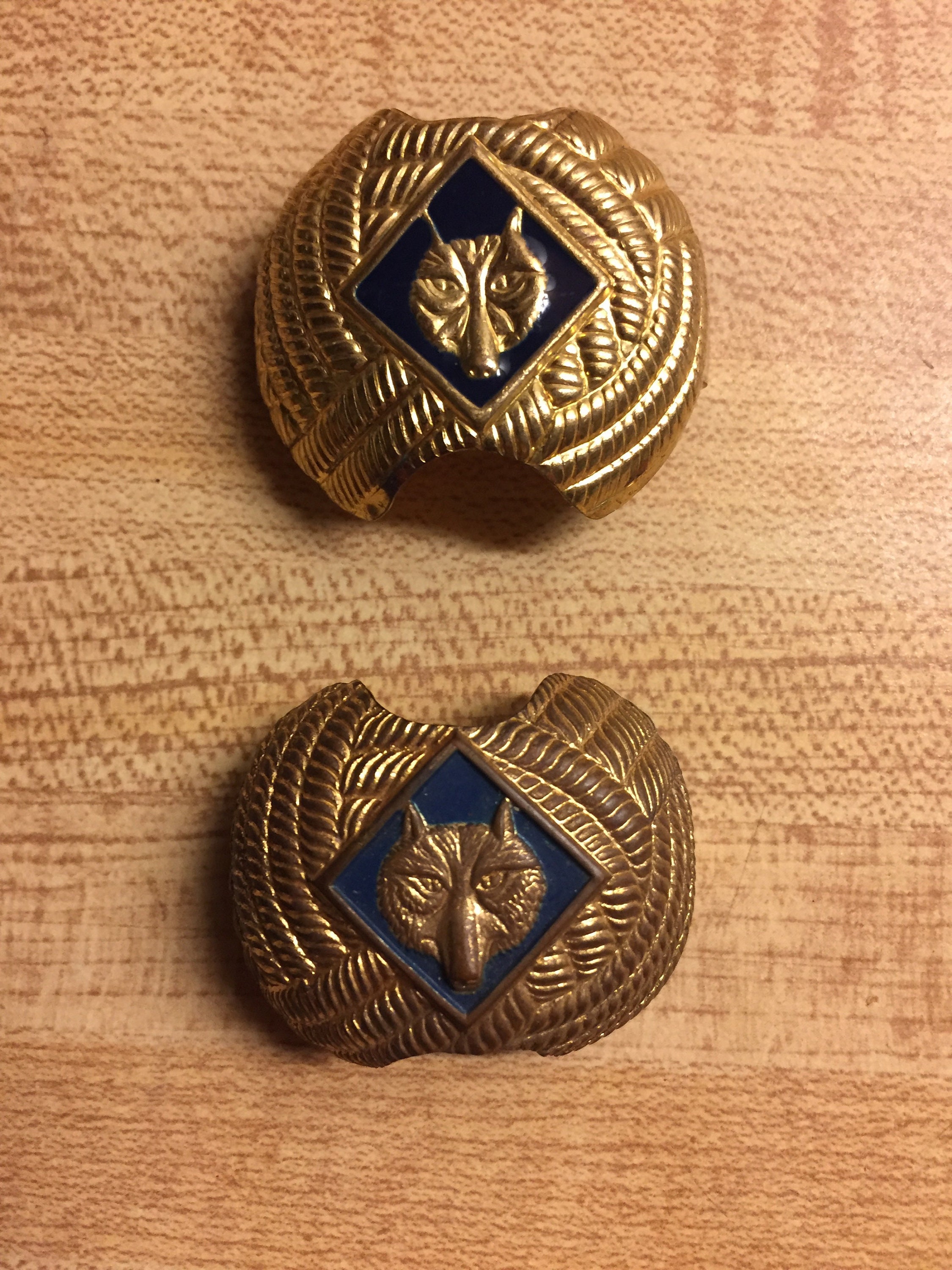 2 Boy Scouts Of America Neckerchief Slide Tie Clip Etsy