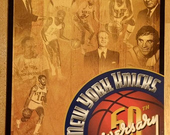 New York Knicks Official 1996-97 Yearbook 50th Anniversary, Great Ads,Photos VGC