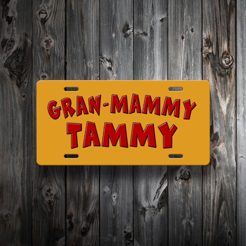 Metal Sign Car Tag License Plate Tag Garage Plate Tag