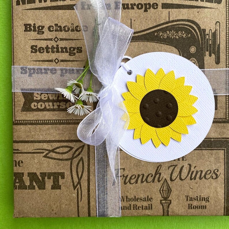 Sunflower Gift Tags. Baby Shower First Birthday Birthday Etsy Australia