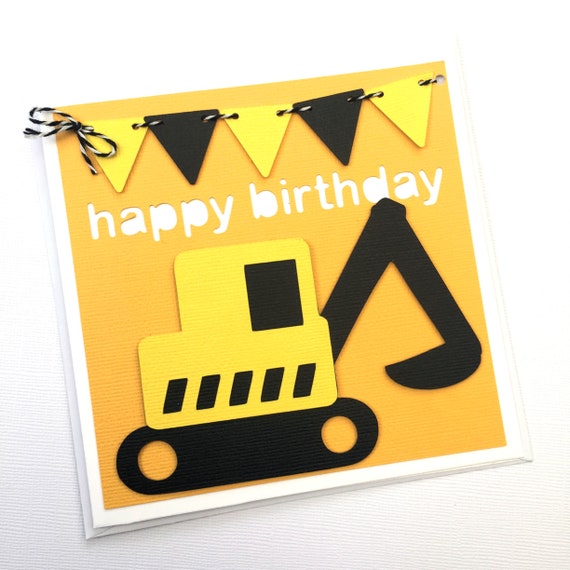 Tip Truck Birthday Mini Card Tip Truck Birthday Mini Card