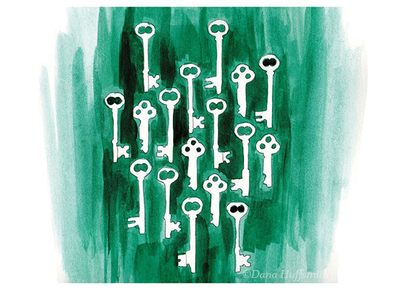 Keys 5x7 Print