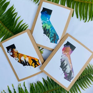 California state prints card set or single card bigfoot Sasquatch yeti