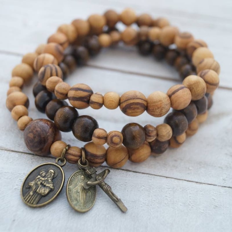 Rosary Bracelet - Etsy