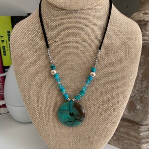 Hand Created Turquoise Necklace