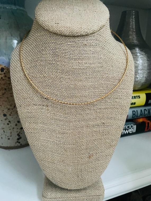 14k gold necklace - Gem