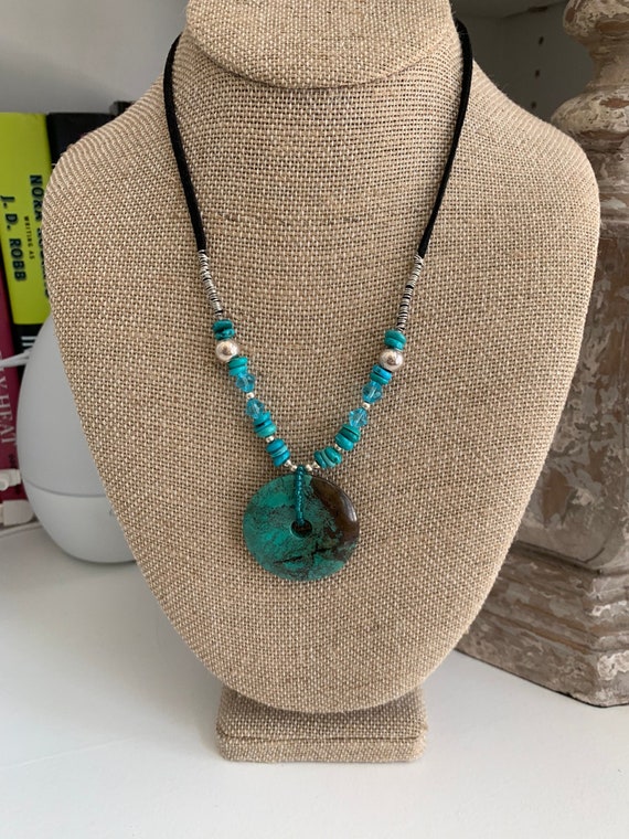 Hand Created Turquoise Necklace