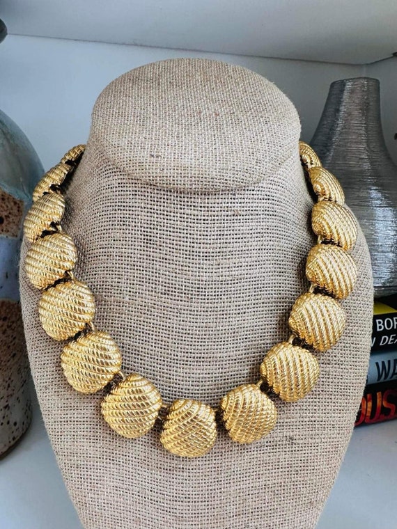 Vintage Anne Klein Chunky Necklace