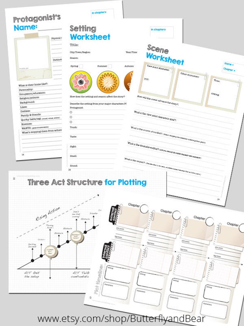 Short story structure template picture