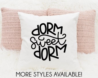 Dorm Pillow College Bound Pillow Study Pillow Dorm Decor Dorm Room Decoration College Bound Gift College Student Gift Dorm Sweet Dorm Etsy