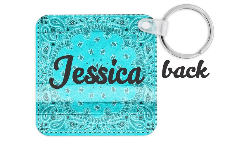 key chain western keychain cowgirl keychain cowgirl gift fun cowgirl keychain bandana keychain country girl keychain