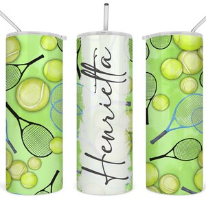 tennis tumbler, personalized tennis tumbler, tennis cup, tennis lover gift, tennis team gift, tennis coach gift, tennis gift