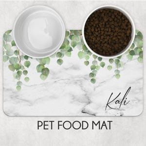 Pet mat, pet feeding mat, cat mat, new puppy gift, pet place mat, marble print pet mat, girly pet mat, dog food mat, cat food mat