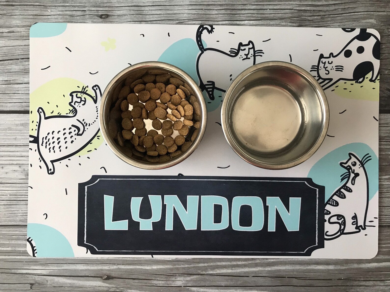 Pet Mat Cat Mat Cat Feeding Mat New Kitten Mat Cat Food Etsy