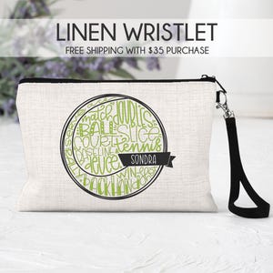 Tennis cosmetic bag, tennis bag, tennis team gift, tennis lover gift, tennis coach gift, tennis makeup bag, tennis team bag, tennis gift