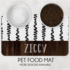 pet food mat, Pet mat, pet feeding mat, new puppy gift, dog mat, cat mat, boyish pet mat, graphic pet mat, masculine pet mat, modern pet mat