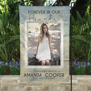 Memorial garden flag, memorial flag, in loving memory flag, cemetery flag, in memory garden flag, in memory flag, memorial gift
