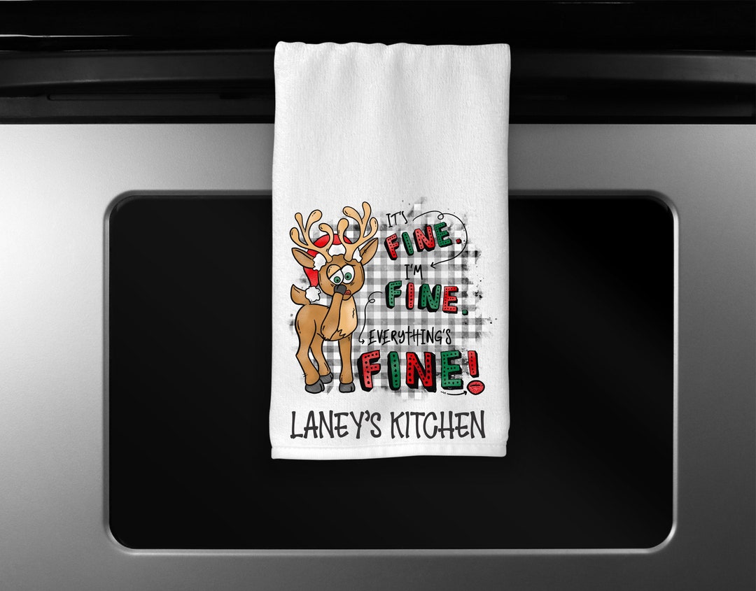 Funny Christmas Towels 