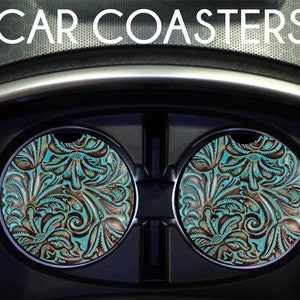 Assorted Car Coasters, Gifts for Car Lovers
