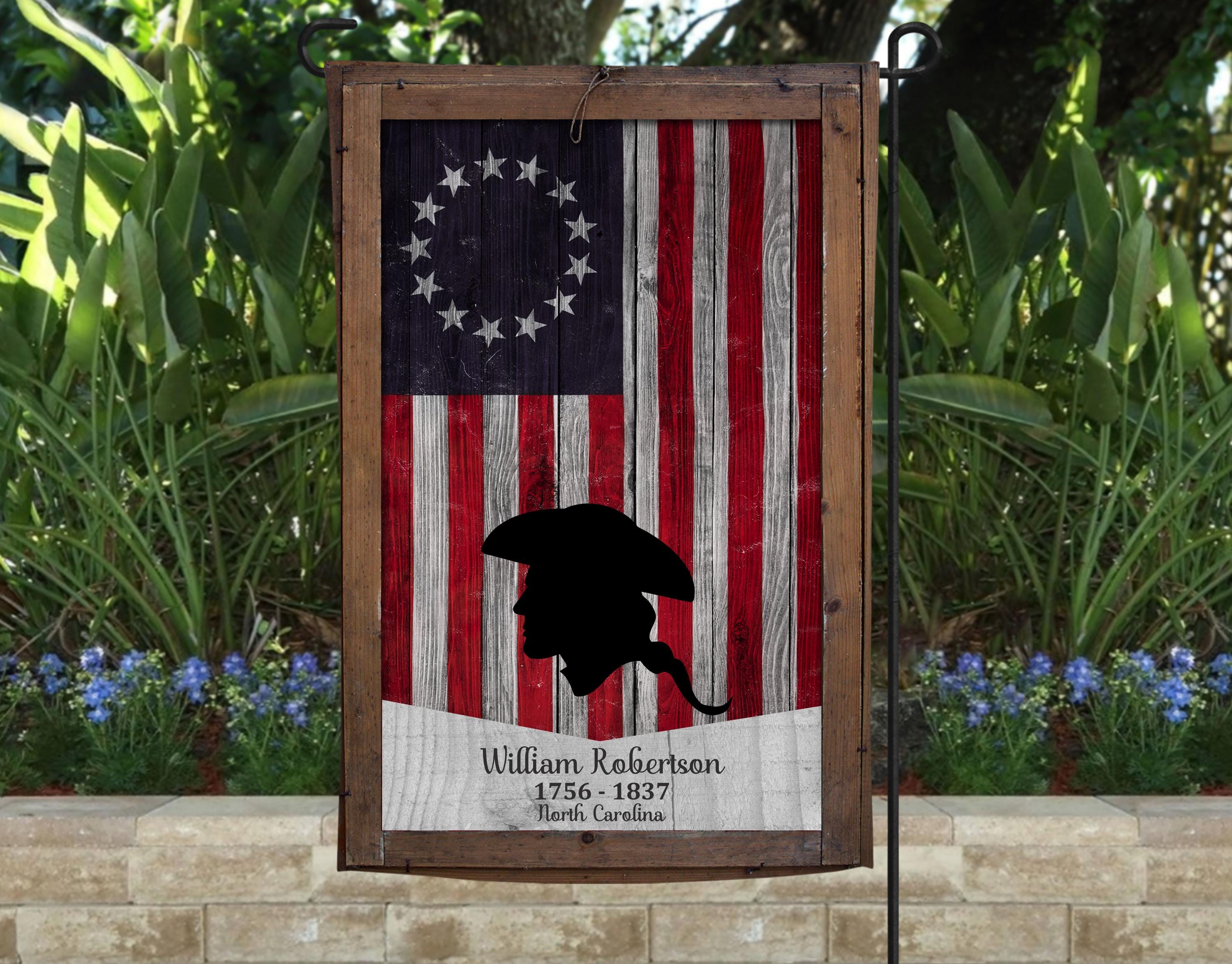 Revolutionary war patriot flag, revolutionary war patriot gift, patriotic flag, revolutionary flag, personalized revolutionary flag