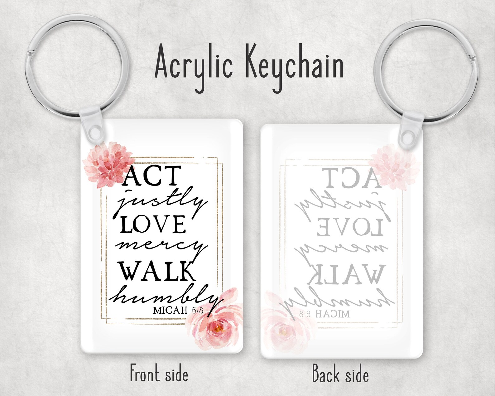 Religious keychain Christian keychain religious gift Etsy