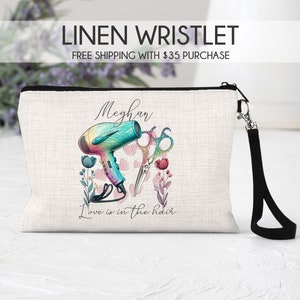 Hair stylist bag, hair stylist makeup bag, hairdresser gift, hairdresser bag, hair stylist makeup bag, hairstylist gift, hairdresser gift
