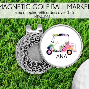 golf ball marker, personalized golf ball marker, golf hat clip ball marker, golf lover gift, golf team gift, custom ball marker, golf gift