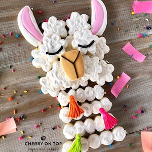 Llama platter cookie cutter set