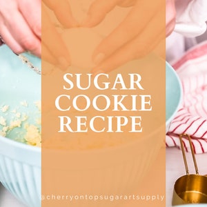 Cherry on Top Sugar Cookie Recipe