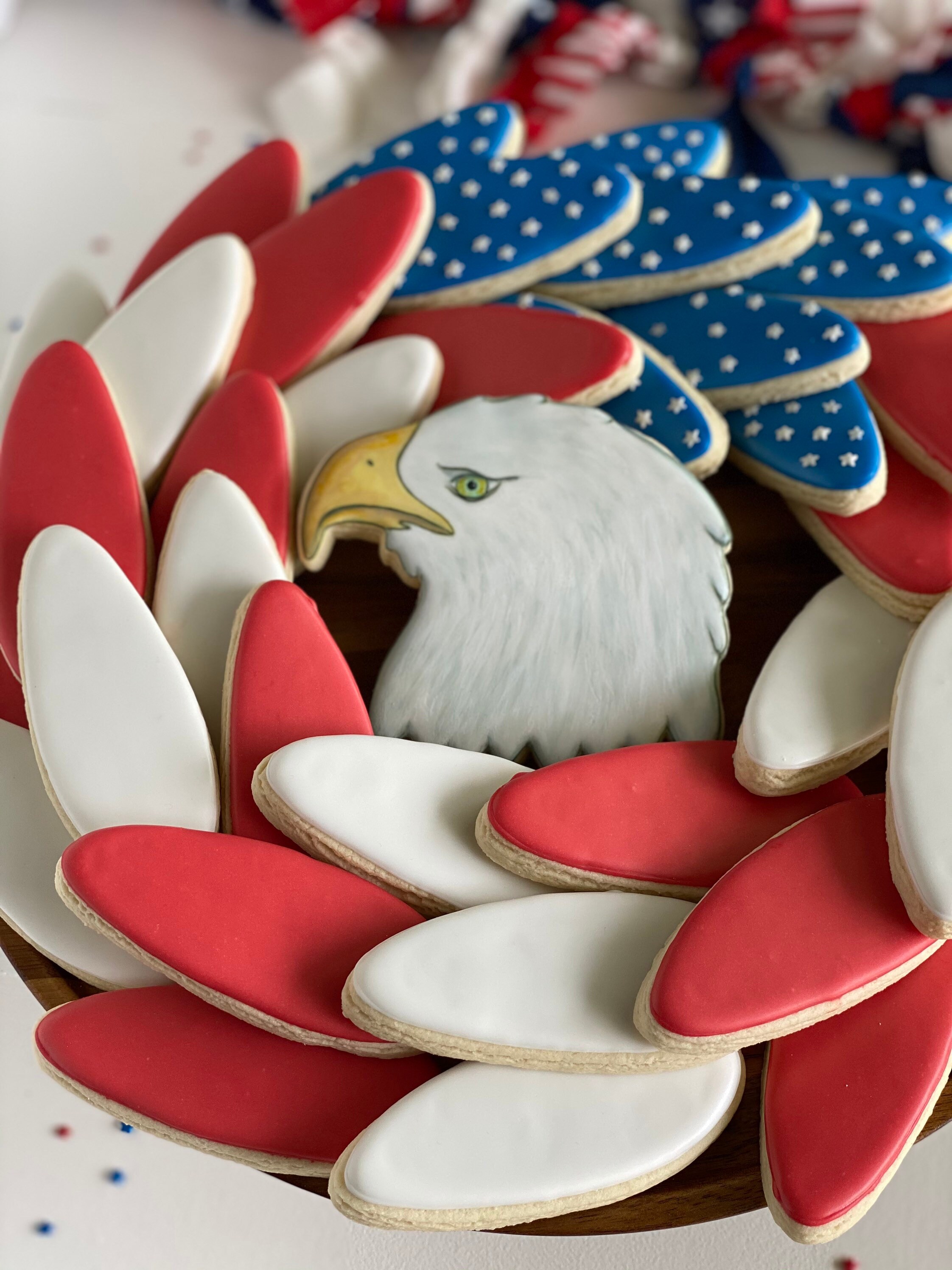 Eagle Cookie Cutter Set 2pcs Etsy