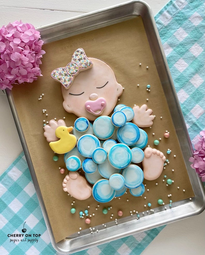 Baby Shower Cookie Cutter Set Etsy
