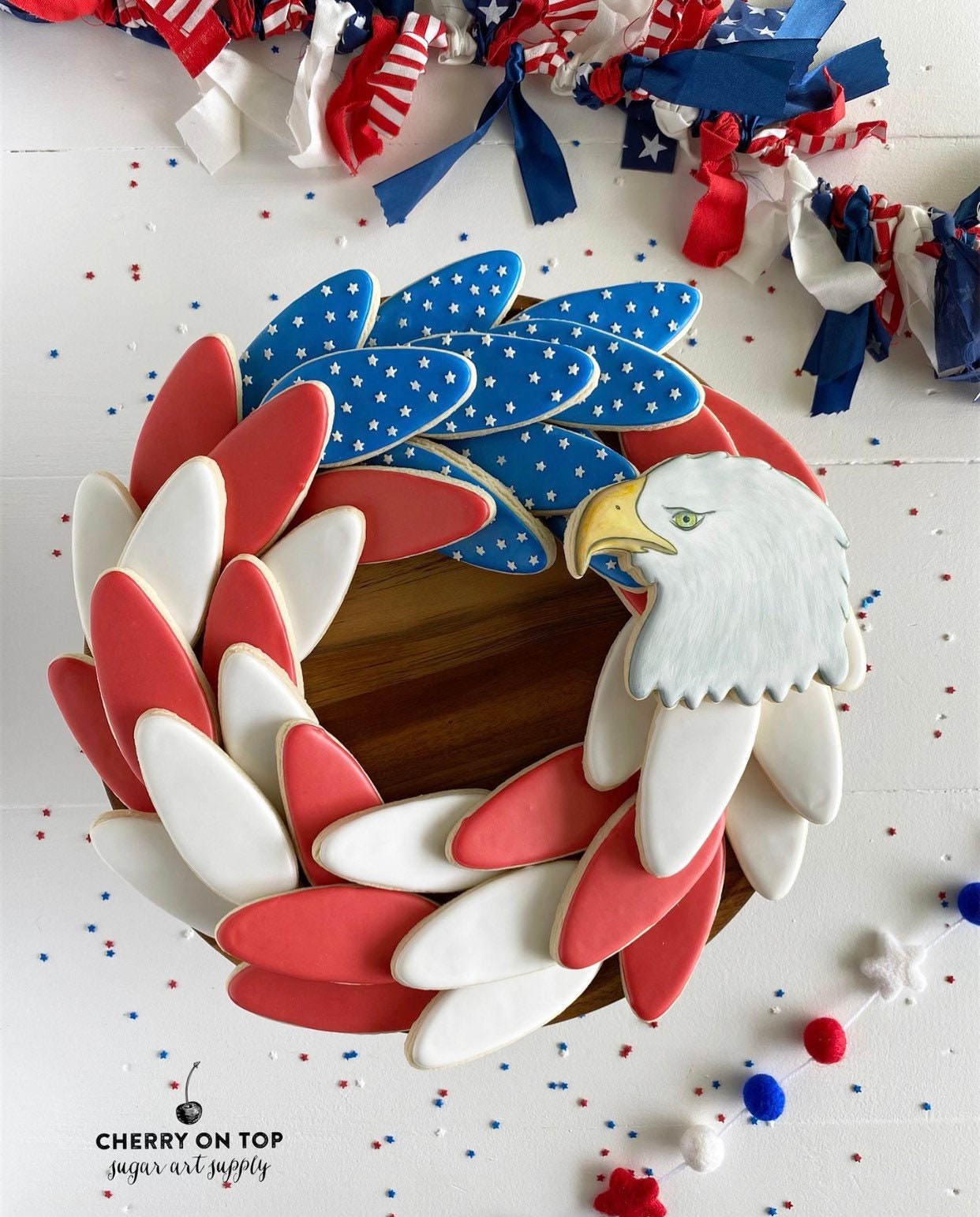 Eagle cookie cutter set (2pcs)