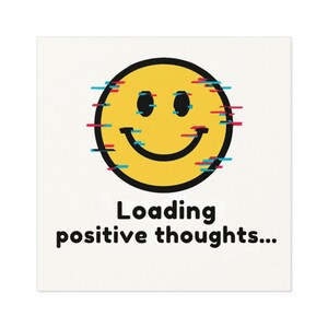 Positive Gedanken Aufkleber, Aufkleber für Innen und Außen - Lustiger Affirmation Aufkleber, Laptop Aufkleber, Wasserflasche Aufkleber, Autofenster Aufkleber, Geschenk für
